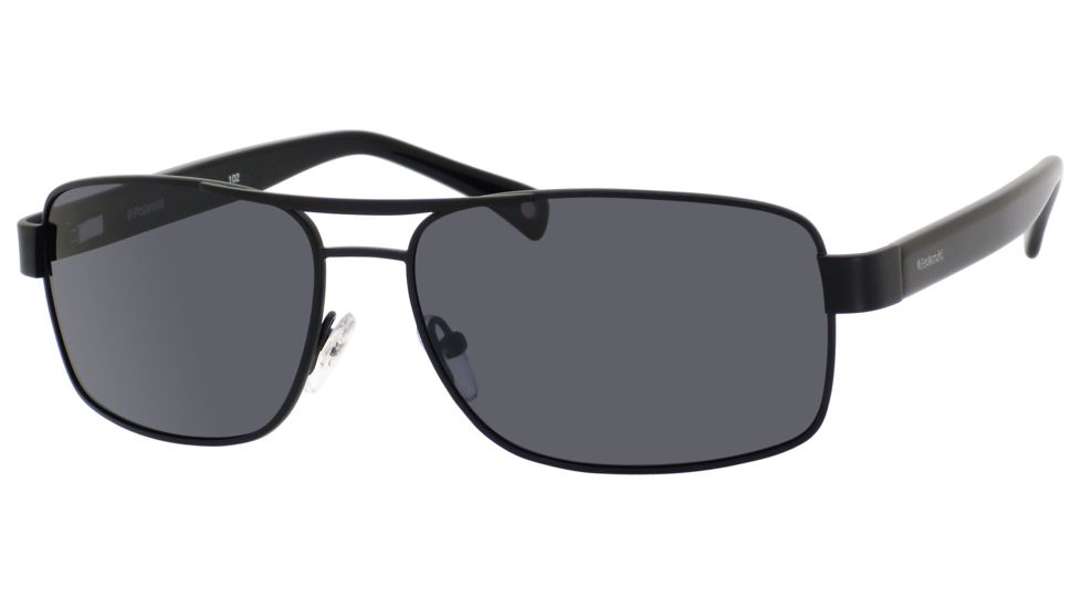 Polaroid X 4316/S Sunglasses X4316S-0KIH-1T-6015 - C / Black Frame, Gray Polarized Lenses, Lens Diameter 60mm, Distance Between Lenses 15mm
