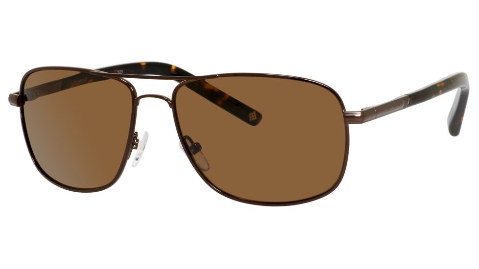 Polaroid X 4402/S Sunglasses X4402S-009Q-IG-5815 - Brown Frame, Brown Polarized Lenses, Lens Diameter 58mm, Distance Between Lenses 15mm
