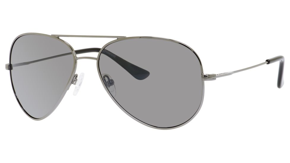 Polaroid X 4405/S Bifocal Prescription Sunglasses X4405S-03Z3-JB-5915 - Frame Color Gunmetal Black, Lens Diameter 59 mm