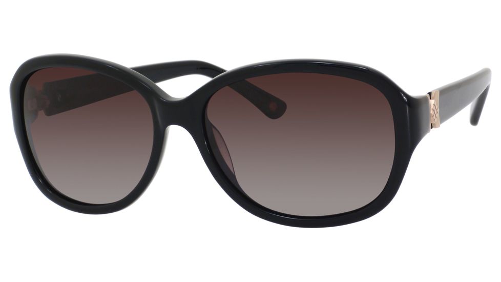 Polaroid X 8320/S Sunglasses X8320S-0KIH-S7-5816 - A / Black Frame, Brown Gradient Polarized Lenses, Lens Diameter 58mm, Distance Between Lenses 16mm