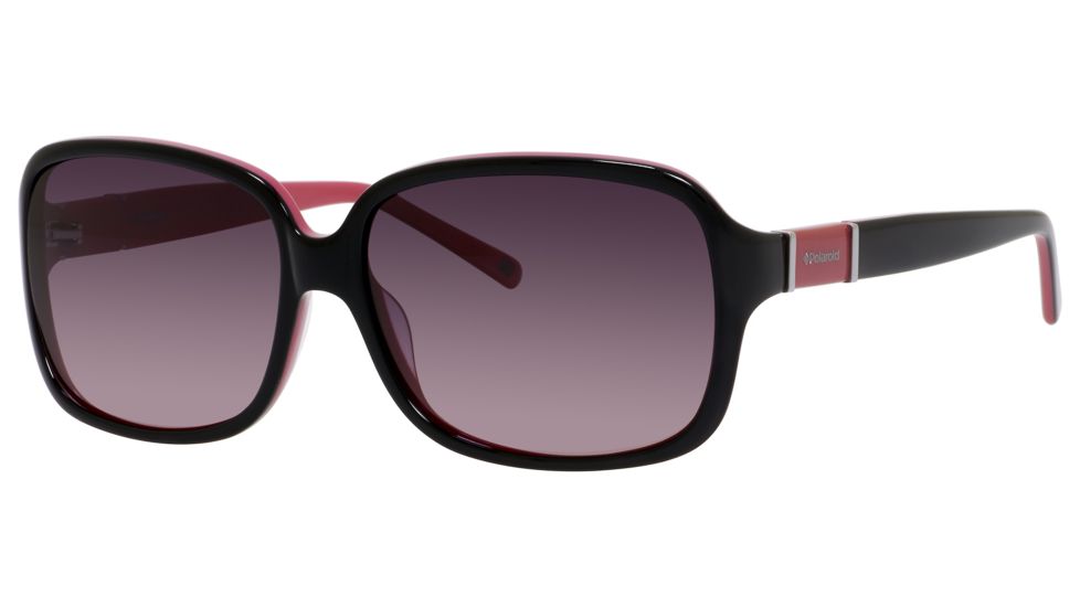 Polaroid X 8403/S Progressive Prescription Sunglasses X8403S-0G48-AU-6015 - Lens Diameter 60 mm, Frame Color Black Rose