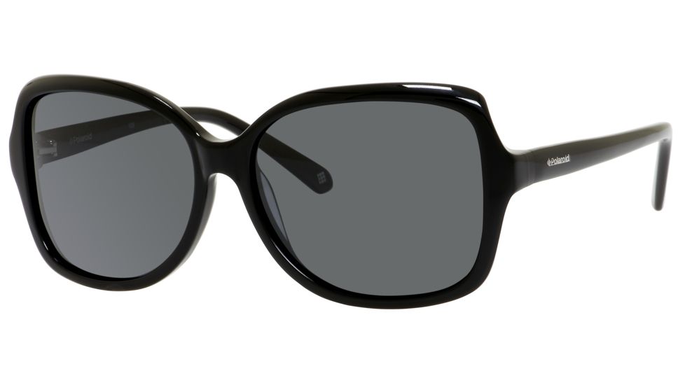 Polaroid X 8404/S Sunglasses X8404S-0KIH-1T-5915 - Black Frame, Gray Polarized Lenses, Lens Diameter 59mm, Distance Between Lenses 15mm
