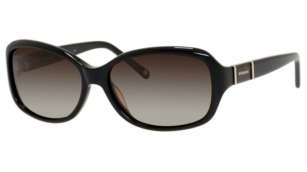 Polaroid X 8406/S Single Vision Prescription Sunglasses X8406S-01G5-S7-5615 - Frame Color Black, Lens Diameter 56 mm