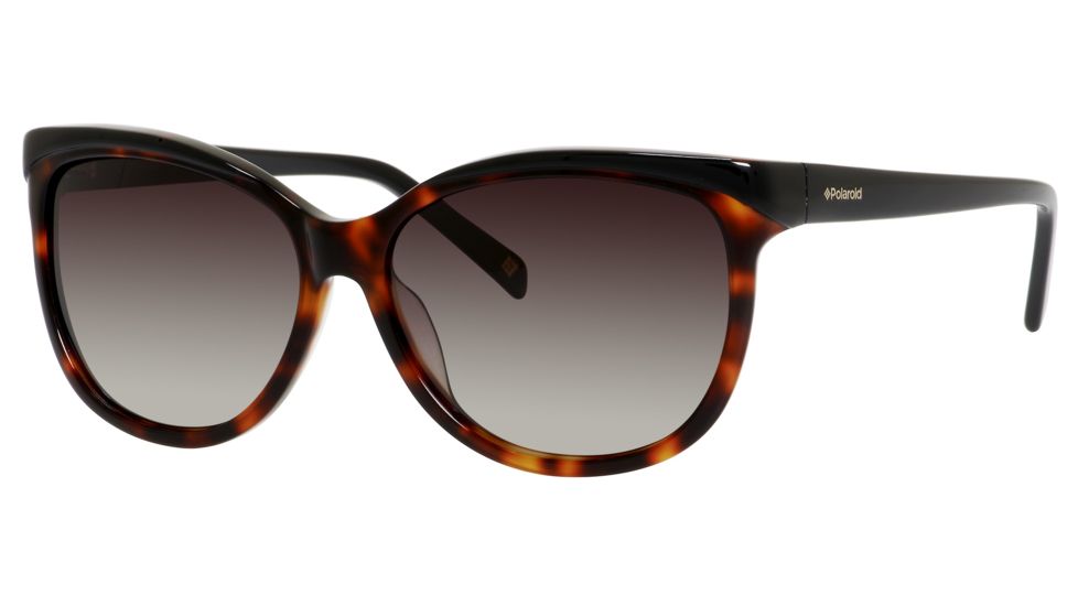 Polaroid X 8409/S Single Vision Prescription Sunglasses X8409S-01G5-S7-5719 - Frame Color Black, Lens Diameter 57 mm