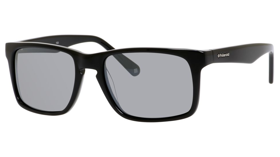 Polaroid X 8422/S Single Vision Prescription Sunglasses X8422S-0KIH-YA-5718 - Frame Color Black, Lens Diameter 57 mm