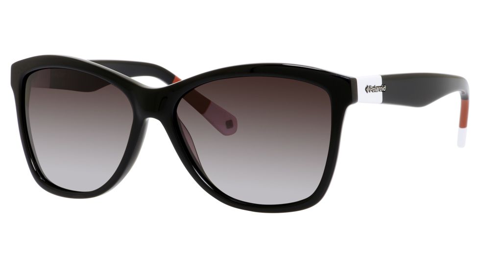 Polaroid X 8423/S Single Vision Prescription Sunglasses X8423S-00A2-S7-5916 - Lens Diameter 59 mm, Frame Color Black Red