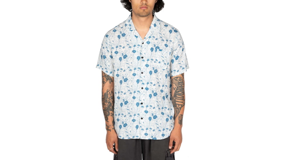 Poler Aloha Shirt, Large, All Seeing, 221APM3002-All Seeing-L