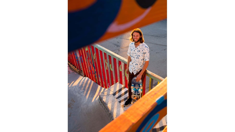 Poler Aloha Shirt, Large, All Seeing, 221APM3002-All Seeing-L