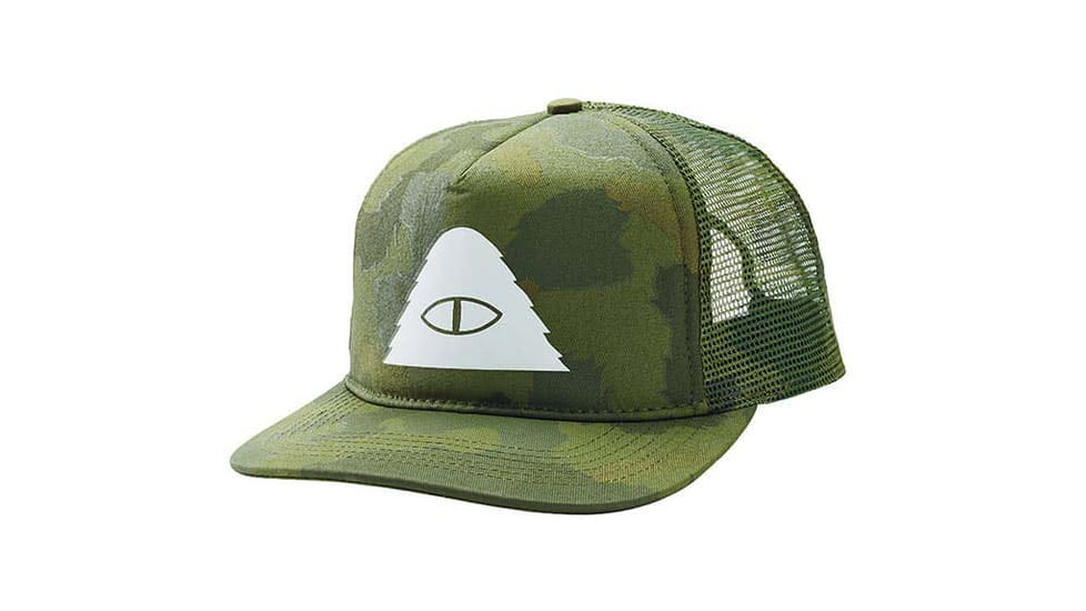 Poler Cyclops Tech Mesh Trucker, Black, One Size, 193ACM7402-Black-O/S