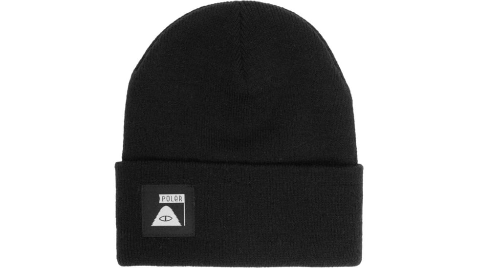 Poler Daily Driver Beanie, Black, One Size, 213ACU7903-Black-O/S