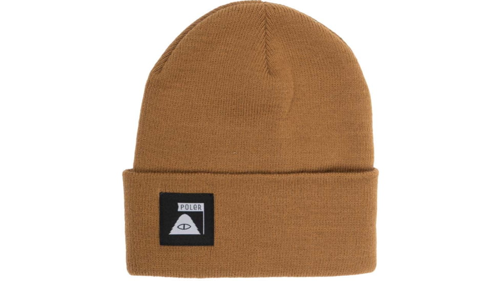 Poler Daily Driver Beanie, Sienna, One Size, 213ACU7903-Sienna-O/S