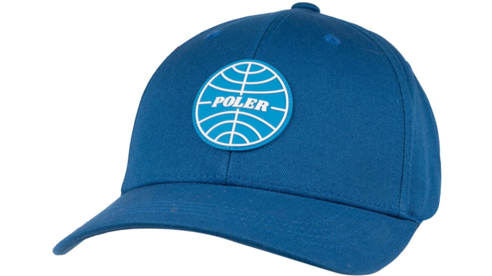 Poler Global Patch Dad Hat, Navy, One Size, 214ACU7801-Navy-O/S