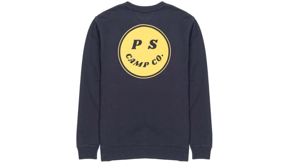 Poler Happy Camper Crew, 2XL, Navy, 212APM2501-Navy-XXL
