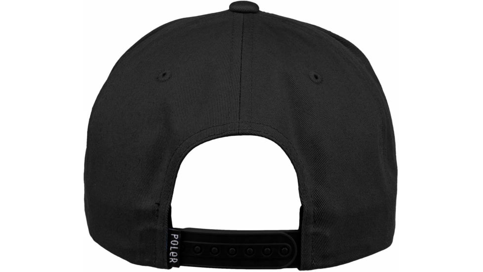 Poler Lasso Patch Hat, Black, One Size, 212ACU7006-Black-O/S
