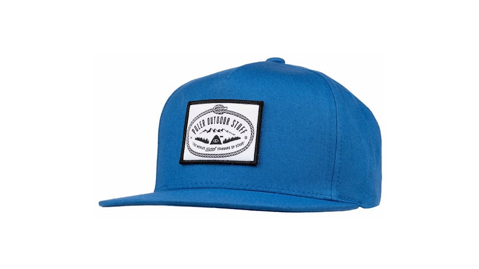 Poler Lasso Patch Hat, Cobalt, One Size, 212ACU7006-Cobalt-O/S