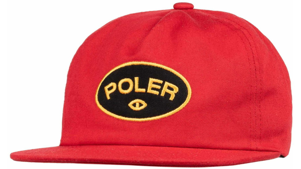 Poler Mechanic Patch Hat, Black, One Size, 223ACU7006-Black-O/S