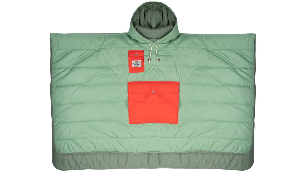 Poler Poncho, Moss/Rapids, One Size, 214ACU5601-Moss/Rapids-O/S