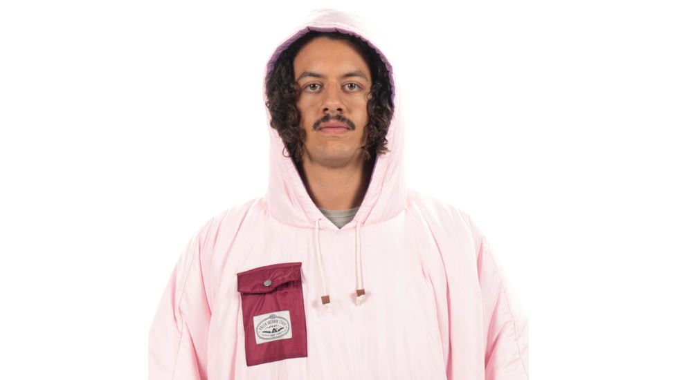 Poler Poncho, Purple Haze/Dusty Rose, One Size, 214ACU5601-PurplDRose-O/S