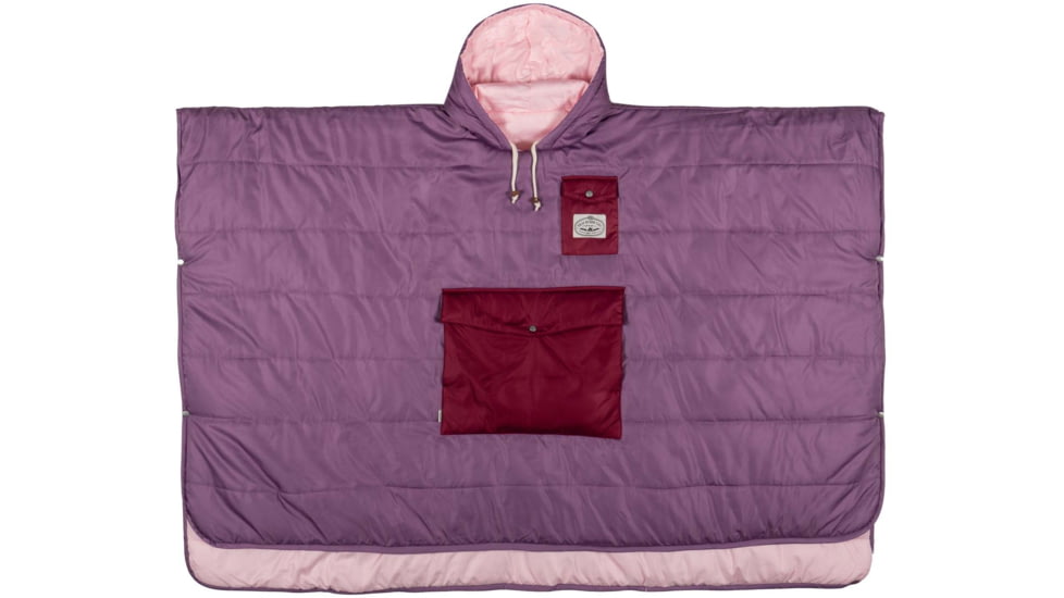 Poler Poncho, Purple Haze/Dusty Rose, One Size, 214ACU5601-PurplDRose-O/S