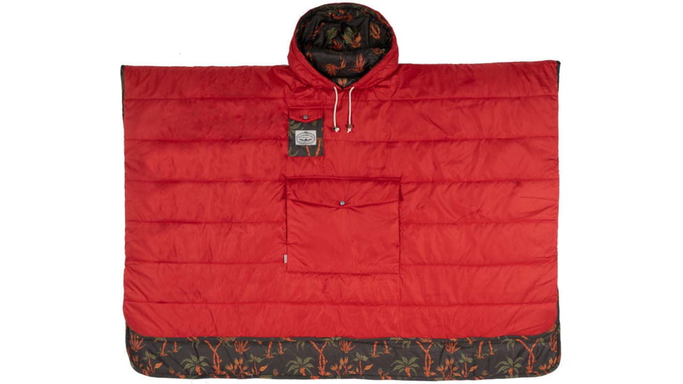 Poler Poncho, Trader Rick Black, Large/Extra Large, 221ACU5601-TRiBlack-L/XL