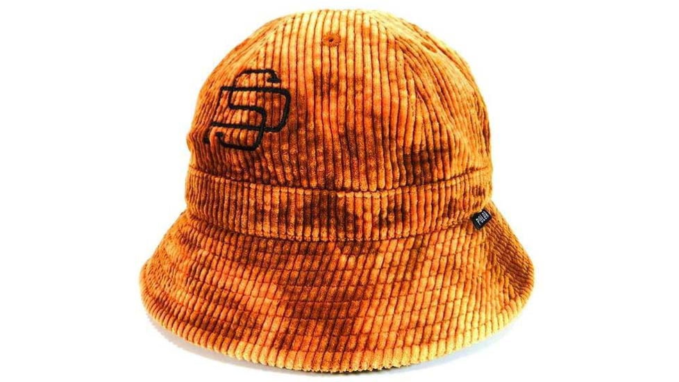 Poler PS Bleach Corduroy Bell Hat, Brown, One Size, 55200343-Brown-O/S