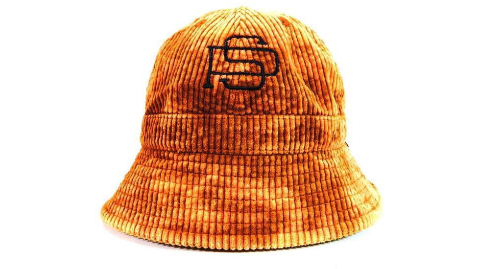 Poler PS Bleach Corduroy Bell Hat, Brown, One Size, 55200343-Brown-O/S