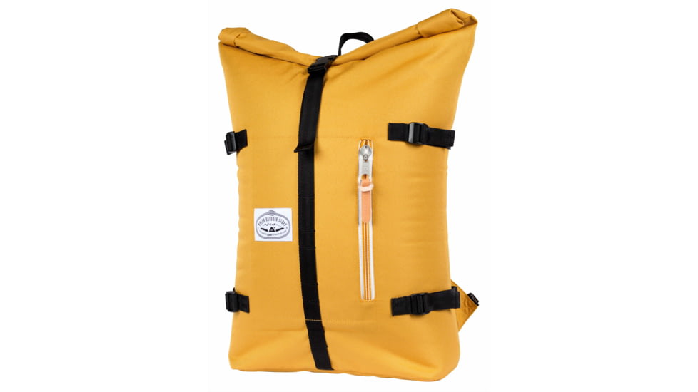 Poler Retro Rolltop 28 L Backpack-Mustard