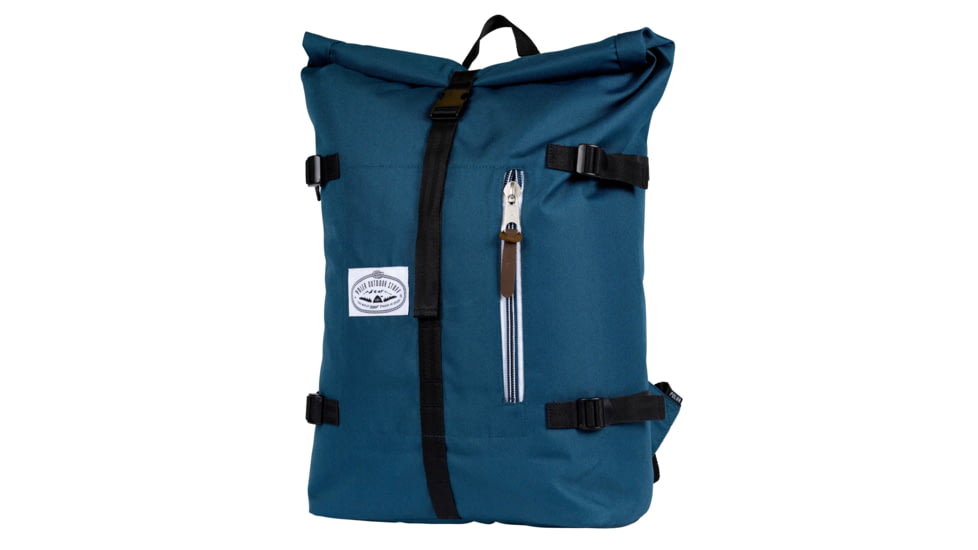 Poler Retro Rolltop 28 L Backpack-Navy