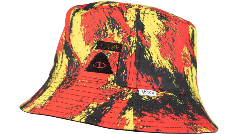 Poler Reversible Bucket Hat, CK Wash/Black, One Size, 223ACU7102-CK Wash/Black-O/S