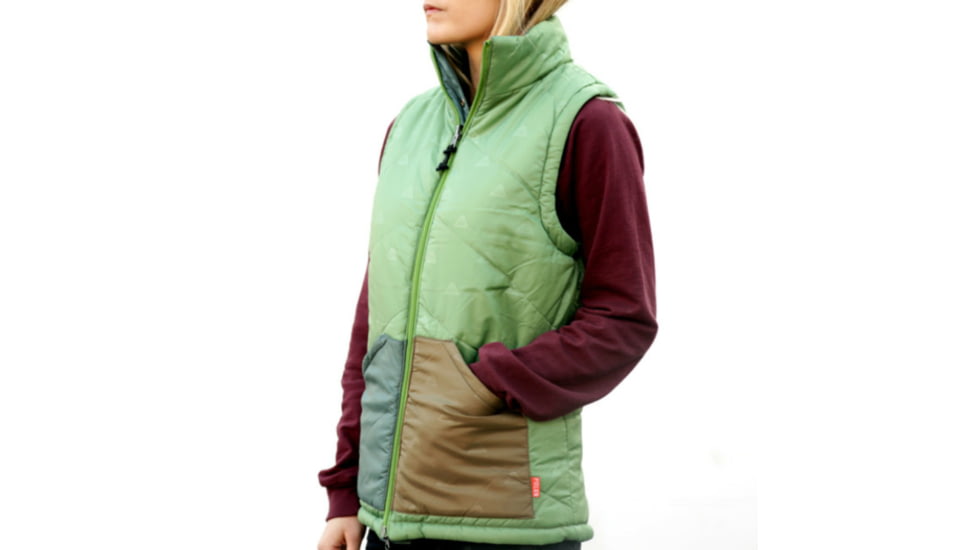 Poler Reversible Vest-Fern-Large