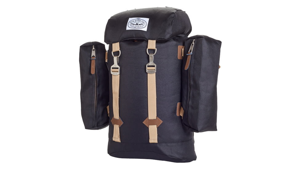 Poler Rucksack Back Pack-Black/Brown