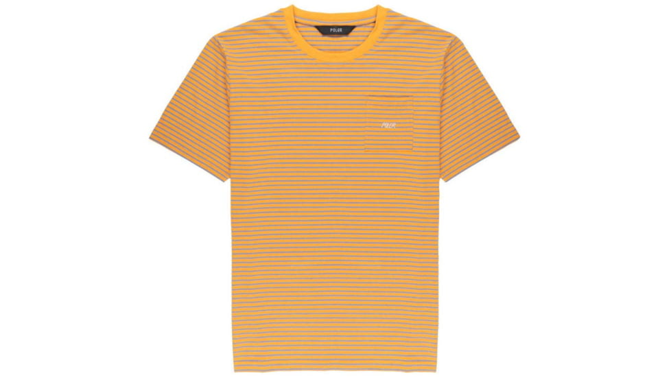 Poler Rufus Knit T-Shirt, Extra Large, Gold, 211APM3501-Gold-XL