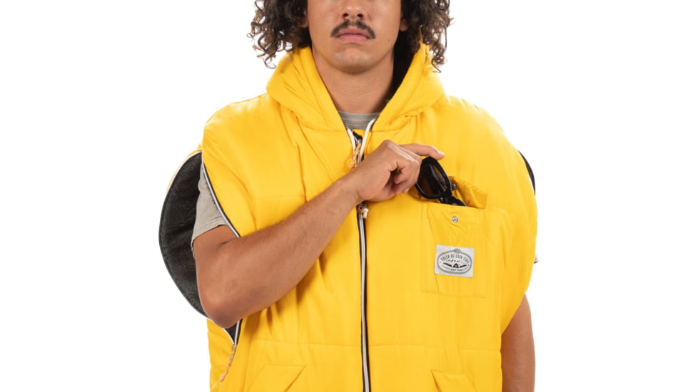 Poler Shaggy Napsack, Goldenrod, Large, 214ACU5503-Goldenrod-L