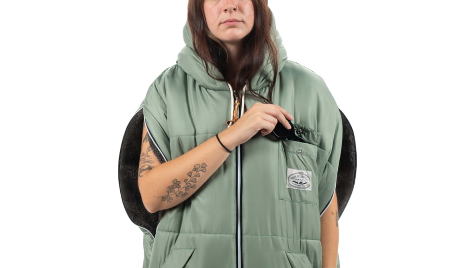 Poler Shaggy Napsack, Moss, Large, 214ACU5503-Moss-L
