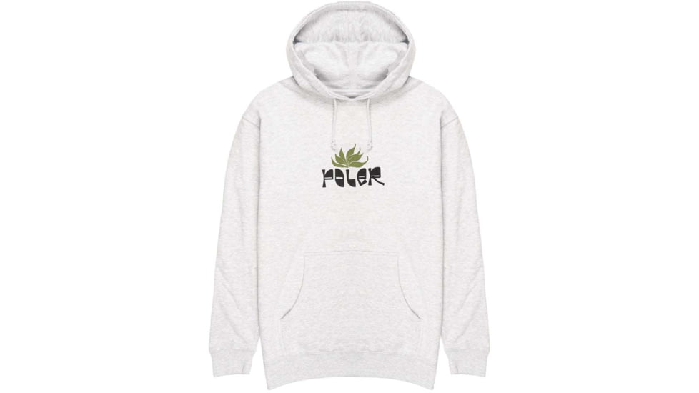 Poler Shrubbery Hoodie, Large, Gray Heather, 221APM2601-Gray Heather-L