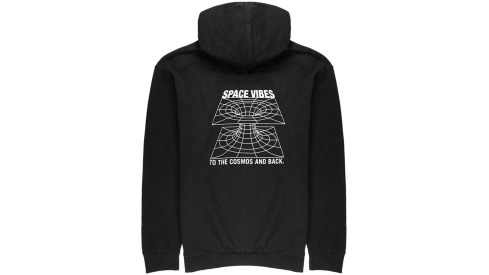 Poler Space Vibes Hoodie, Extra Large, Black, 213APM2601-Black-XL
