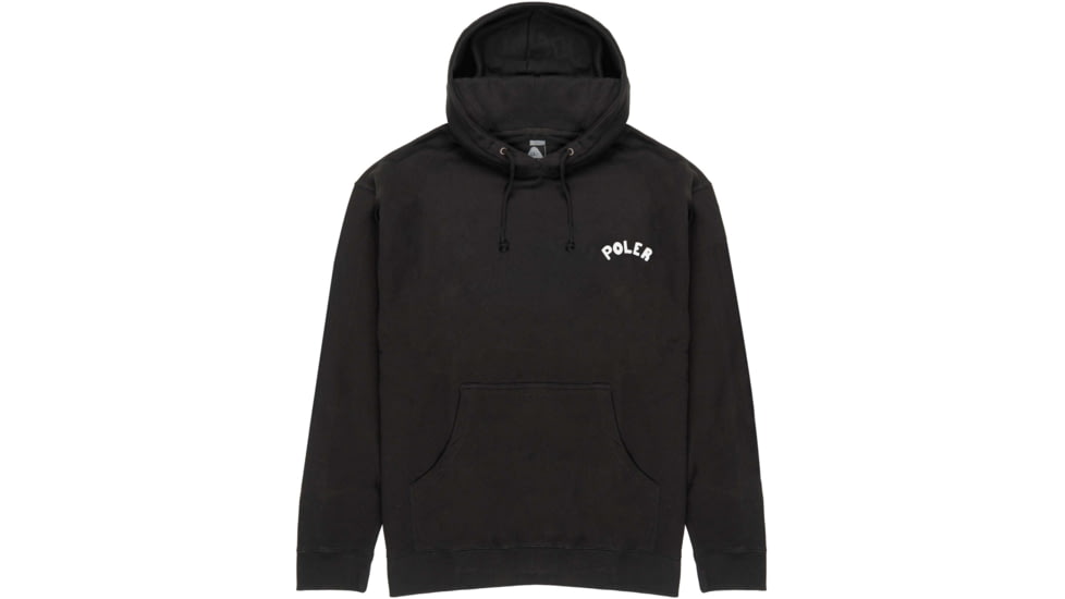 Poler Spinner Hoodie, Large, Black, 222APM2601-Black-L