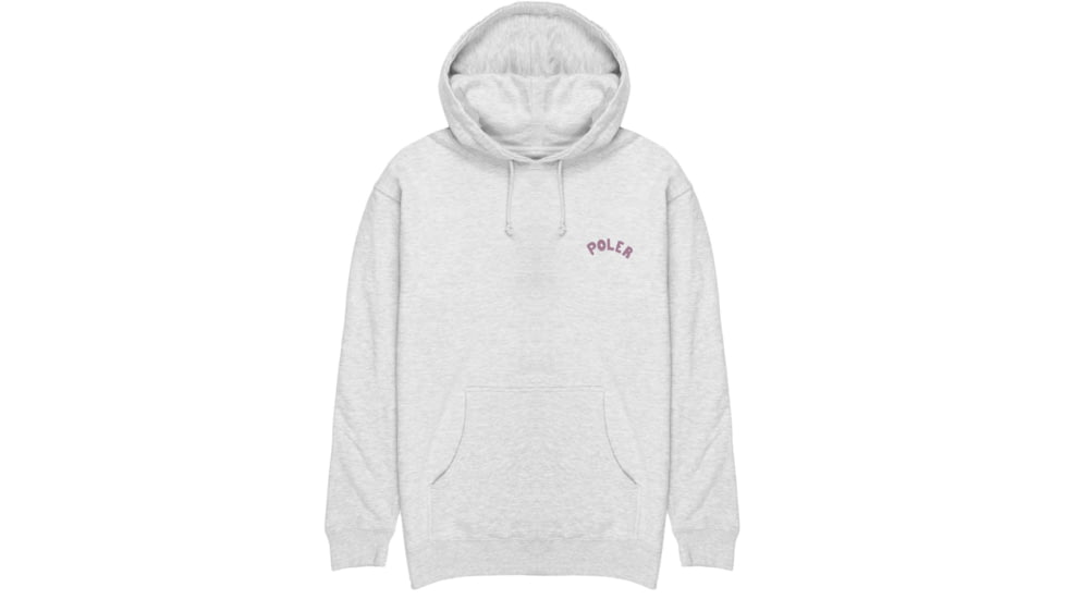 Poler Spinner Hoodie, Extra Small, Grey Heather, 222APM2601-Grey Heather-XS