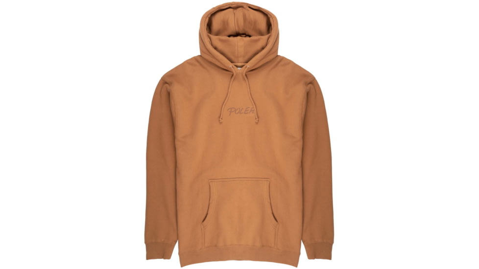 Poler Spiral Hoodie, Small, Saddle, 214APM2605-Saddle-S