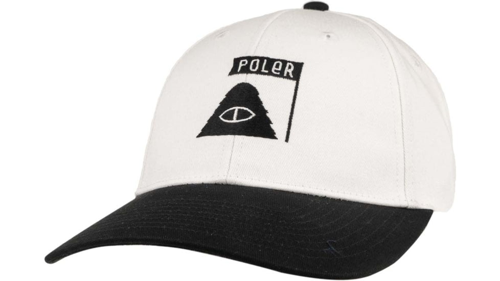 Poler Summit Dad Hat, Cream, One Size, 221ACU7803-Cream-O/S