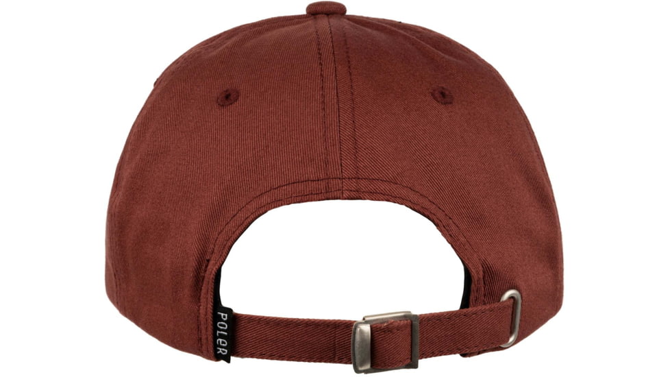 Poler Summit Dad Hat, Maroon, One Size, 213ACU7201-Maroon-O/S