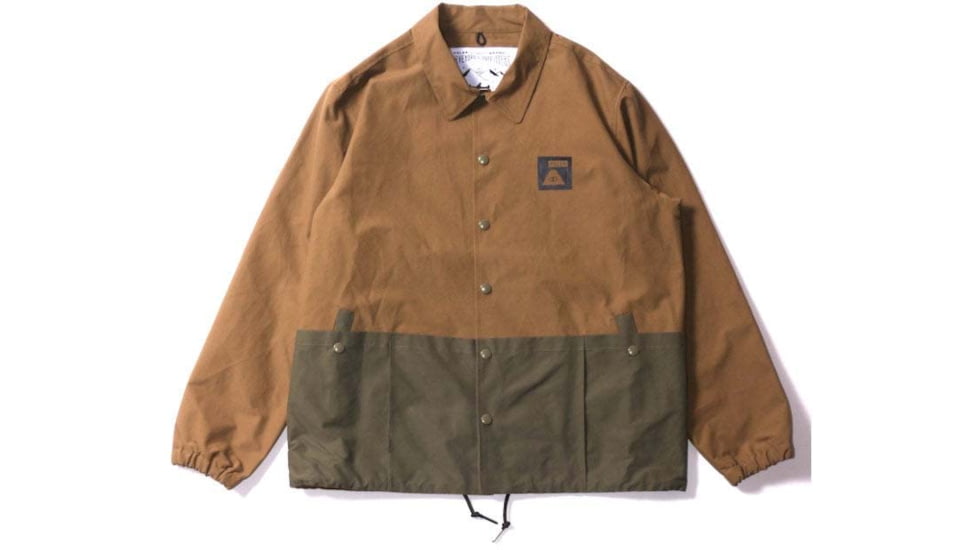 Poler Summit Pocket Coach Jacket, Medium, Beige, 55200201-Beige-M