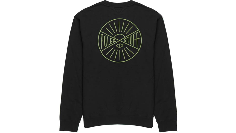 Poler Sunray Crew, Small, Black, 221APM2502-Black-S