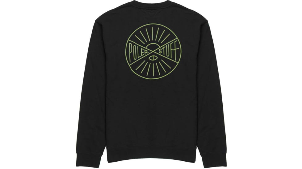 Poler Sunray Crew, Small, Dark Green, 221APM2502-Dark Green-S