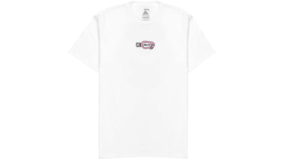 Poler Sunscreen T-Shirt, Medium, White, 223APM2010-White-M