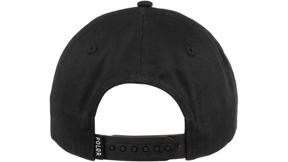 Poler Title Hat, Black, One Size, 222ACU7020-Black-O/S