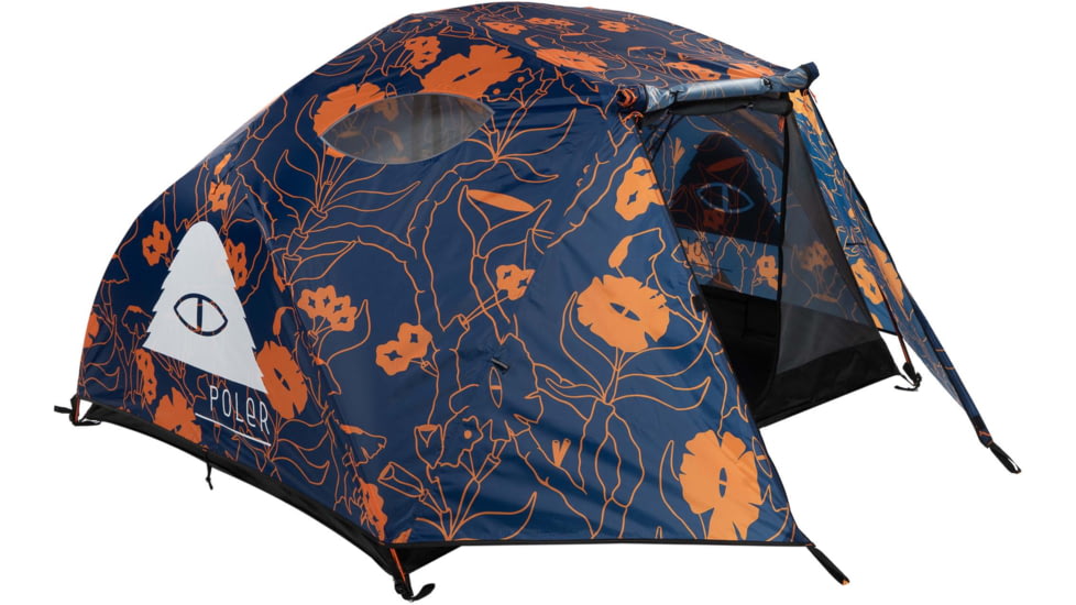 Poler Two Person Tent, All Seeing Navy, One Size, 222EQU5201-AllSNavy-O/S