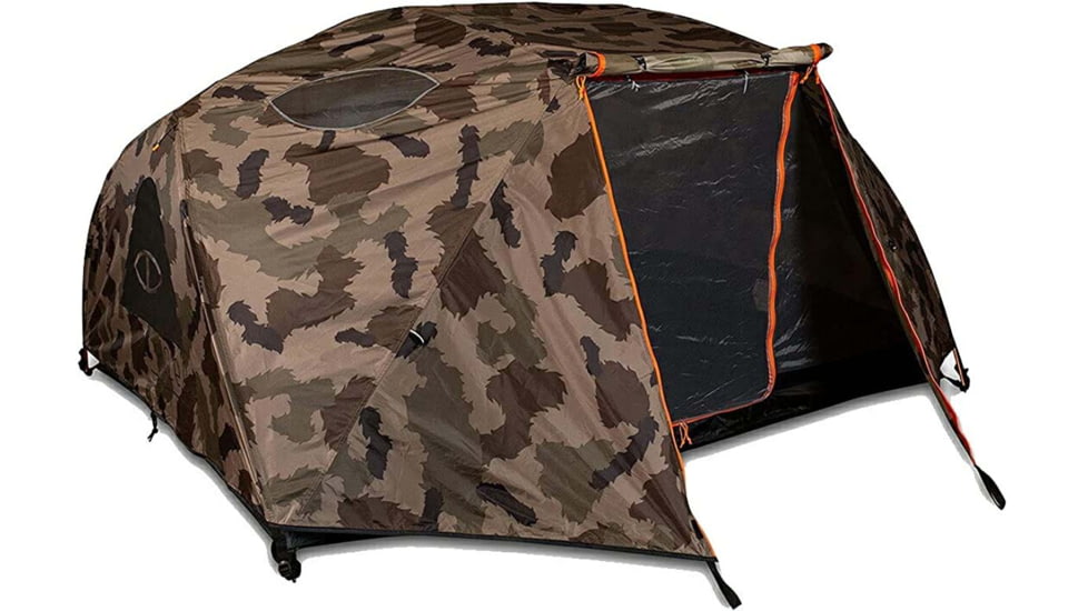 Poler Two Person Tent, Olive Furry Camo, One Size, 43520003-OlFCamo-O/S