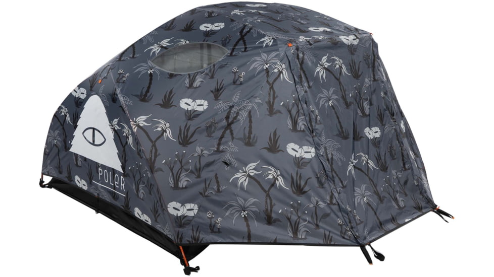Poler Two Person Tent, Trader Rick Grey, One Size, 222EQU5201-TrRGrey-O/S