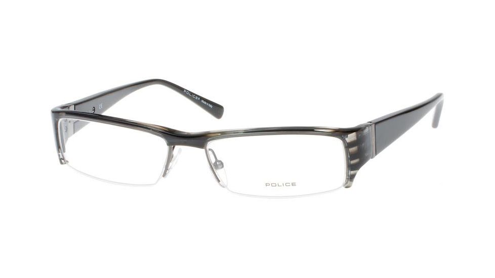 Police 1551 Eyeglass Frame, Black
